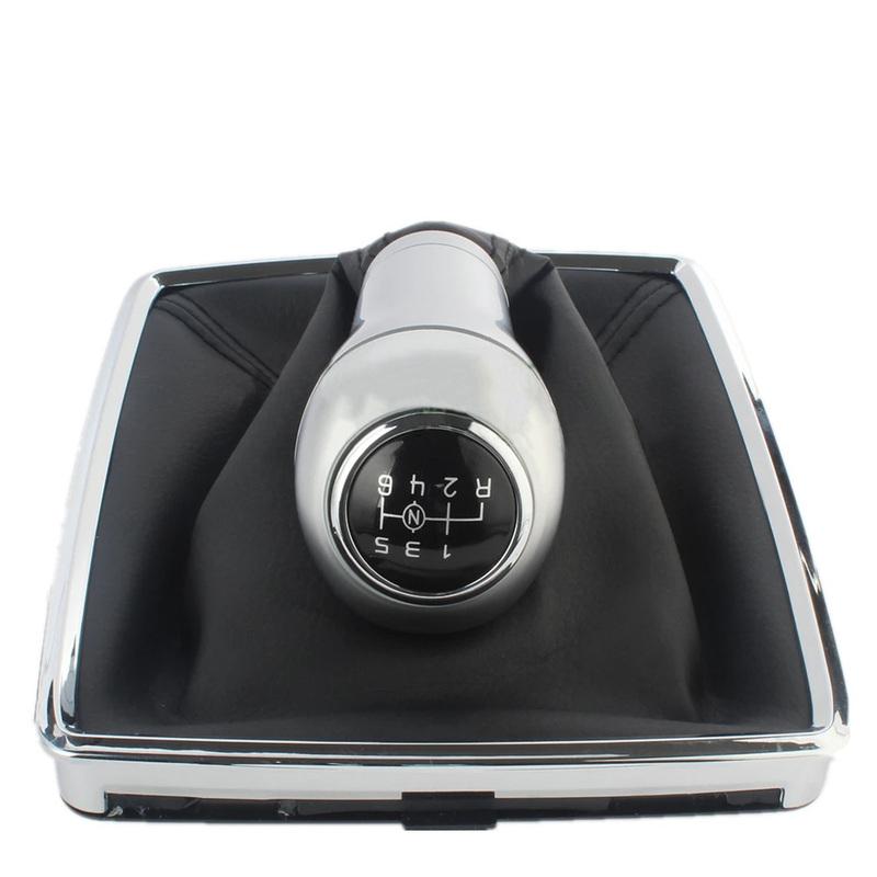 Auto Parts 5/6 Speed Gear Shift Knob With PU Leather Boot For Mercedes Benz W204 C204 C63 C300 C250 W207 A207 W212 2007-2013