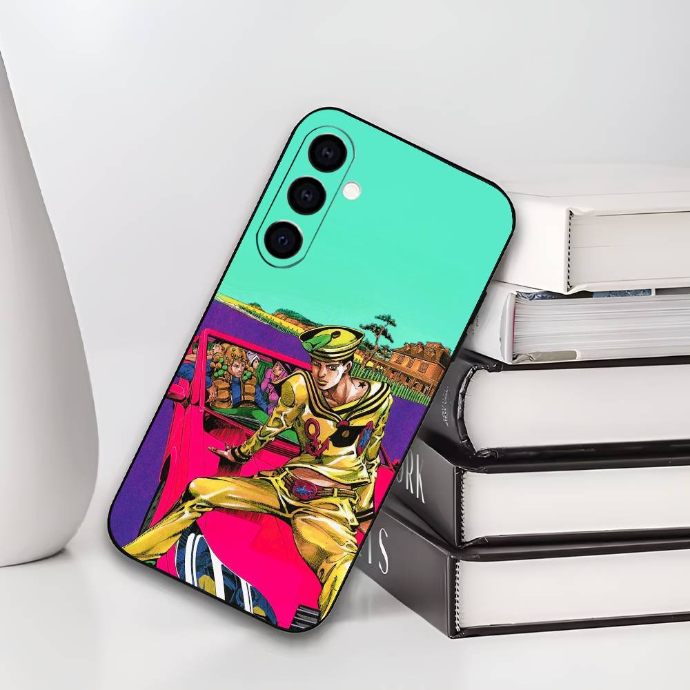 JoJos B-Bizarres Adventures Phone Case Silicone Soft For Samsung Galaxy A73,A72,A71,A70,A53,A52,A51