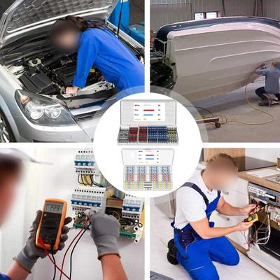 120PCS Waterproof Heat Shrink Butt Connectors for Vehicle Wiring Solutions