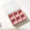 Silicone Ice Cube Tray Removable Lid 6/9 Grids Ice Cube Mold BPA-Free Flexible Chocolate Mold for Cocktail Whiskey