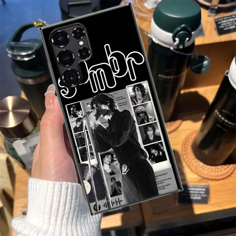 

Singer S-Sombr Cases Phone Case for Samsung Galaxy S26 Ultra S25 Edge S24 S23 FE S21 Plus S20 S22 S10 Cover TPU Capa Shell Shock Samsung S9