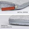 1Pc Large Capacity Felt Pencil Case for Students - Easy Flat Pen Bag Available for Pre- for School
