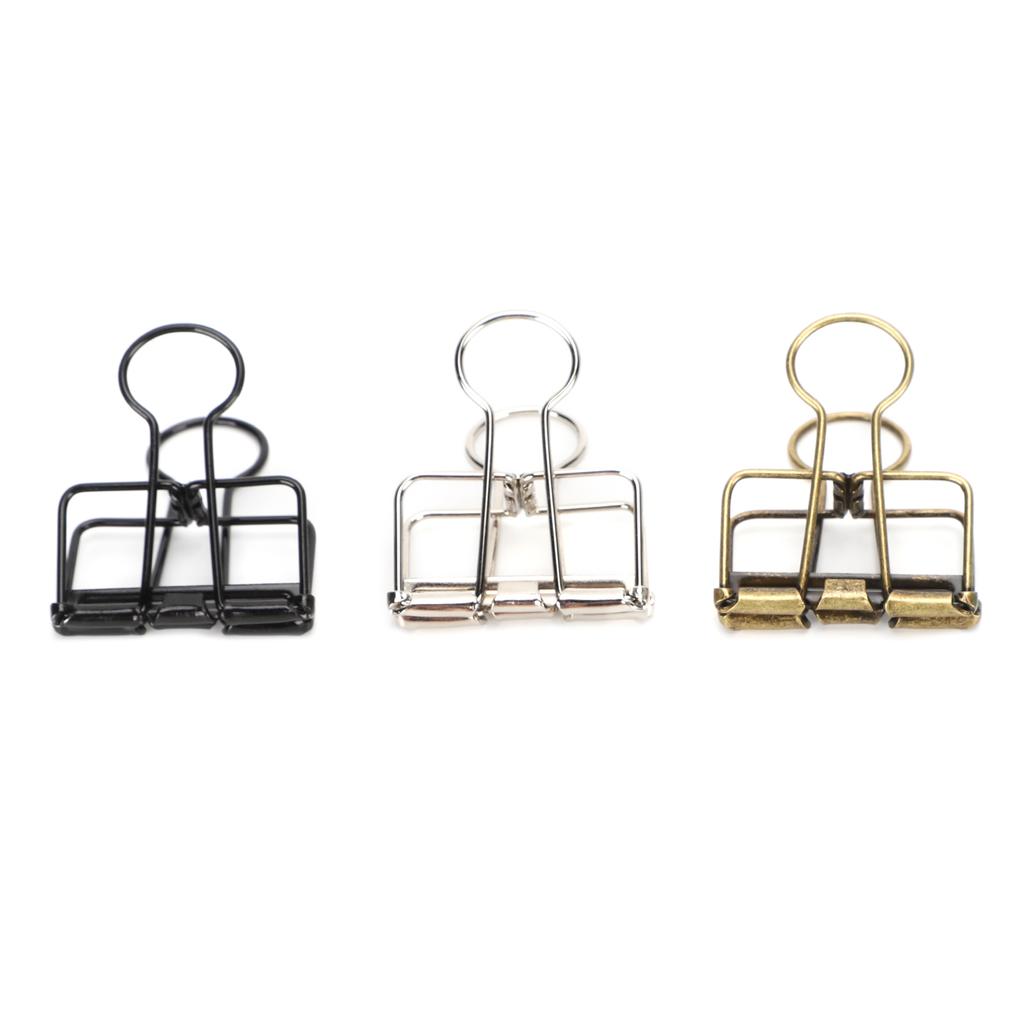 Hollow Dovetail Clip MultiColor Tail Clips Paperclip Decorative Tool(L )