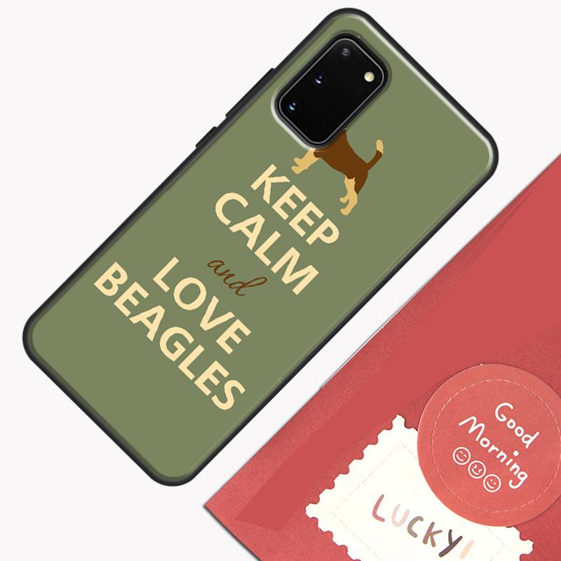 I love my Beagle Dogs Phone Case For Samsung Galaxy S26 S25 S24 S20 S21 S22 S23 Ultra S10 Plus S25 FE Cover Shell