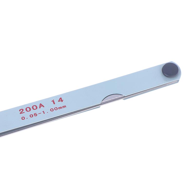 For Engine Valve Adjustment 0.02-1.00Mm 14/17 Blades Feeler Gauge Metric Gap Filler Gage Measurment Tool