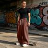 Casual Sportieve Joggingbroek voor Heren met Zakken en Elastische Tailleband, Volledige Lengte Broek voor Dagelijks Gebruik