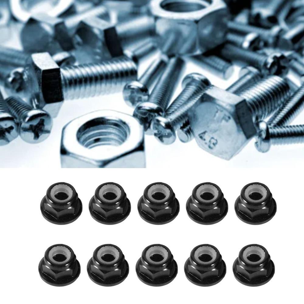 10 pcs Nylon Insert Nylon Insert Self-Locking Nuts