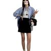 Blue Long-Sleeve Women's Layering Shirt Jacket for Early Spring 2026 - High-End Style