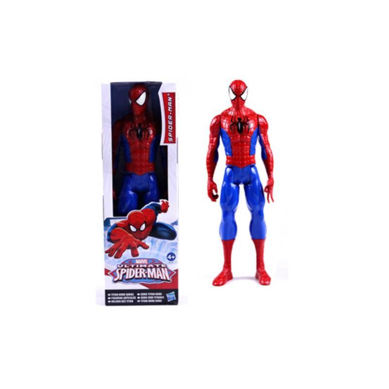 Avengers Alliance Iron Spider-man Black Gold Spider-man 12-inch Poseable Child Toy Doll Figure Handicraft