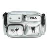New FILA Fabric Shoulder Bag, Crossbody Bag Extra Small Women's Metallic Silver A13W446161FSV