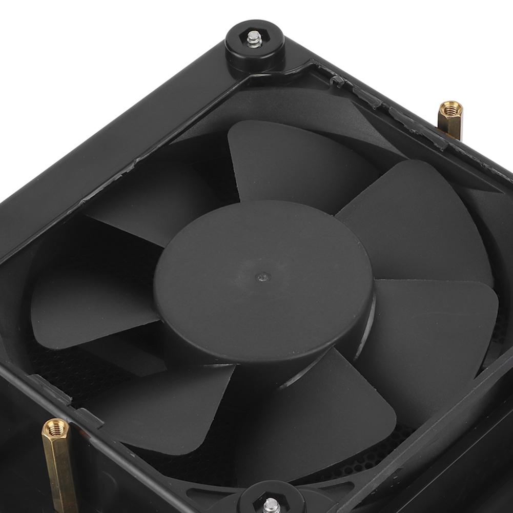 24V Side Air Vent Ventilation One‑Way Exhaust Blade Fan Low Noise for Car RV Trailer SUV