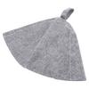 2pcs Men Sauna Hat Thick Absorbent Heat Insulating Breathable Sauna   Steam Bath Accessories