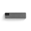 National Flag Sticker Rectangle Seal Decal Emblem Aluminum Flag Tune
