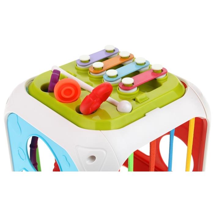 Educational Sensory Cube Sorter Blocks 7 In 1