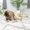 4pcs Cat Toys Balls Soft Plush Cat Soccer Balls Interactive Toy for Indoor Kitten Perfect for Batting & Swatting Cats Playing