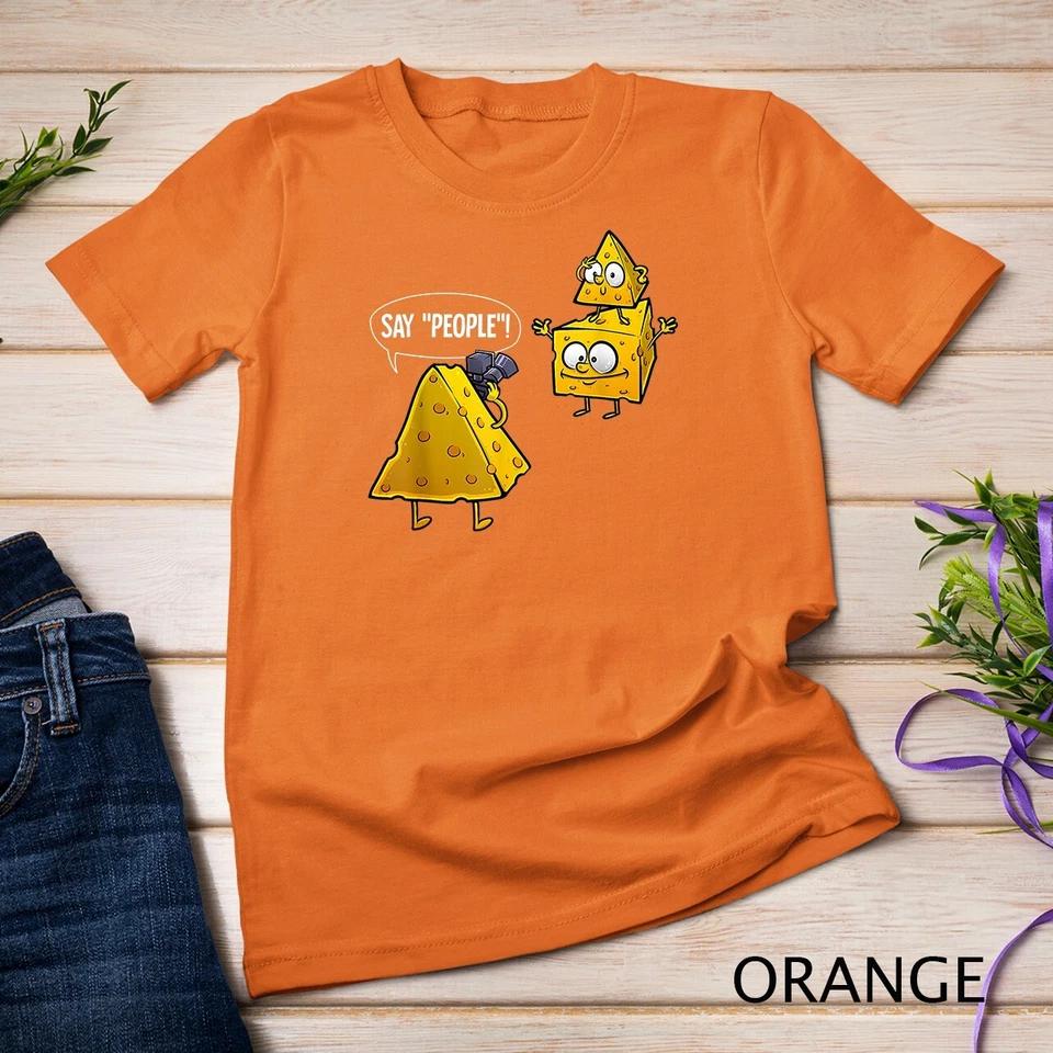Cool Photography Gift Men Women Cheese Photographer Lovers Unisex T-shirt 8 S