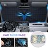 SEAMETAL Car Sunshade Windshield Umbrella Front Sun Shade Parasol Foldable Summer Protection Car Seat Heat Insulation Car Accessories