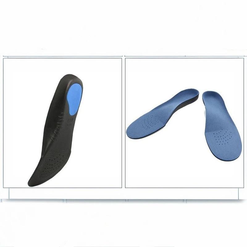 2Pcs 3D Plush Cloth Orthopedic Insoles Arch Support Foot Pads for Long Trip Walking Hiking Use