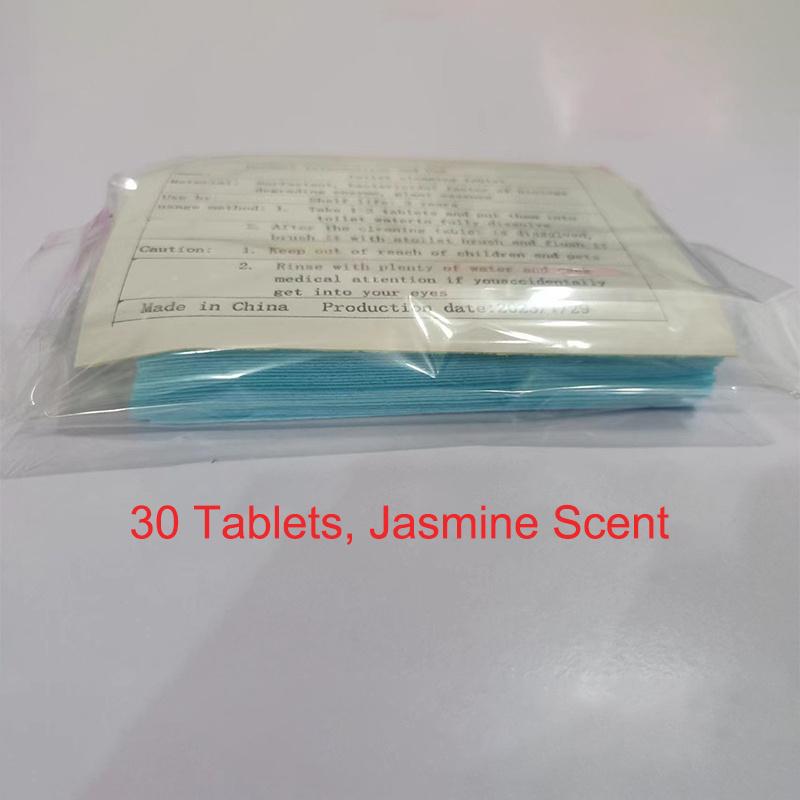 

Таблетки для чистки унитаза 30 шт. Мгновенные таблетки для чистки унитаза Удаление пятен и Аромат Таблетки для чистки ванной комнаты синий