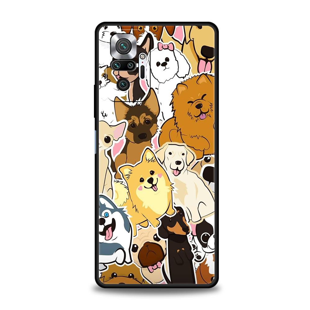 

Чехол для телефона с рисунком собачьей лапы для Xiaomi Redmi Note 14 13 12 10 11 Pro Plus 14C 13C 12C 10C 9C 5G Мягкий чехол из ТПУ Redmi 9C