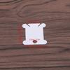100Pcs Plastic Bobbins Spool Thread Card Embroidery Floss DIY Stitch Organizer Holder Sewing Tools.