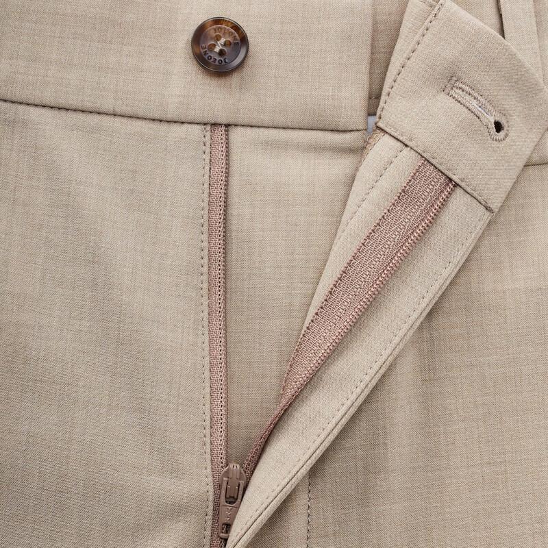 Joeone Men's Fade-Resistant 4-Way Stretch Straight-Leg Business Casual Pants