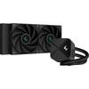 Deepcool LS520S Zero Dark - Watercooling AIO CPU - 2x120mm - Noir