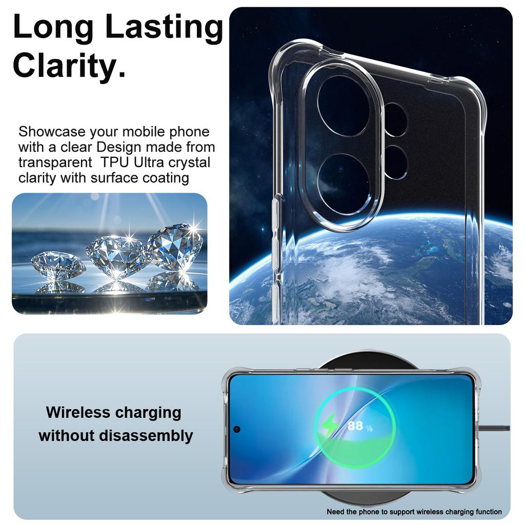 For Vivo V60 5G Global Phone Case IMAK Shock-resistant Soft Case