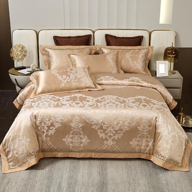 

15 цветов высококачественных хлопковых простыней, комплекты одеял, свадебное постельное белье из четырех предметов, жаккардовые простыни плюс хлопковое покрывало 1.8m bed