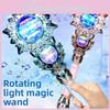 Childrens Magic Wand Light And Sound Toy For Girls With Rotating Effects