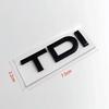 AAZN1 3D TFSI TDI Autoaufkleber ABS Buchstaben Logo Heckklappe Kofferraum Emblem Abzeichen Aufkleber für A3 A4 A5 A6 A7 A8 Q2 Q3 Q5 Q7 Zubehör