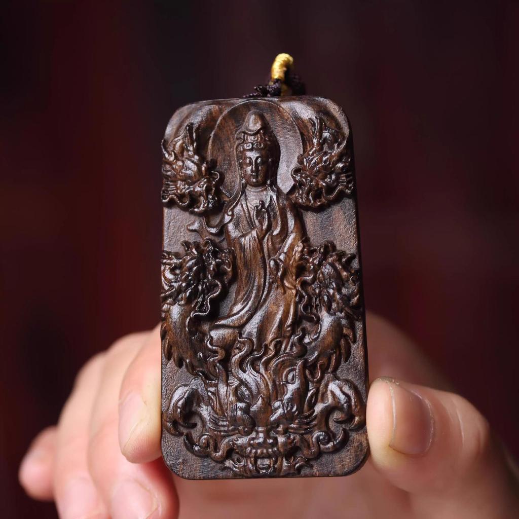 Chengui Zhao Gongming Martial God of Wealth Pendant Necklace – Five Ways God of Wealth Design for Men and Women