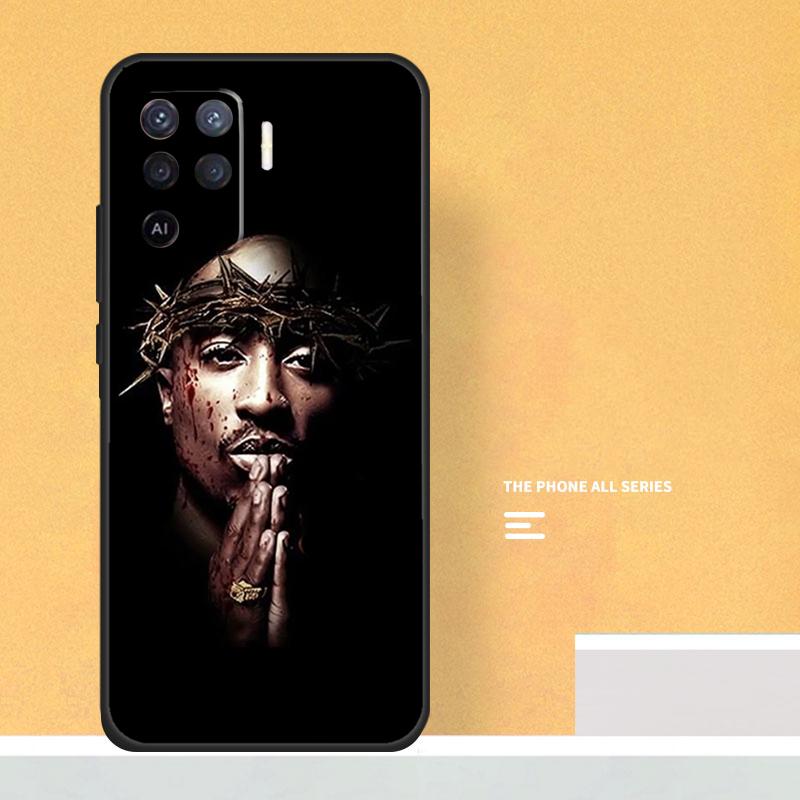 Rapper 2pac Singer Tupac Case For Oppo A5 A6 Pro A16 A76 A96 A17 A57 A40 A60 A80 A98 A58 A78 A18 A38 A54 A74 A94 A15