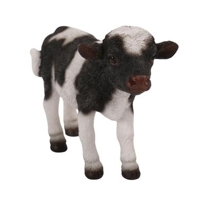 Ubia Vaca Preta e Branca em Pé 10 x x 7 cm Boneca Figura de Ação Ornamento Animal Decoração de Jardim Vaca H16174 (Mini) 3,6