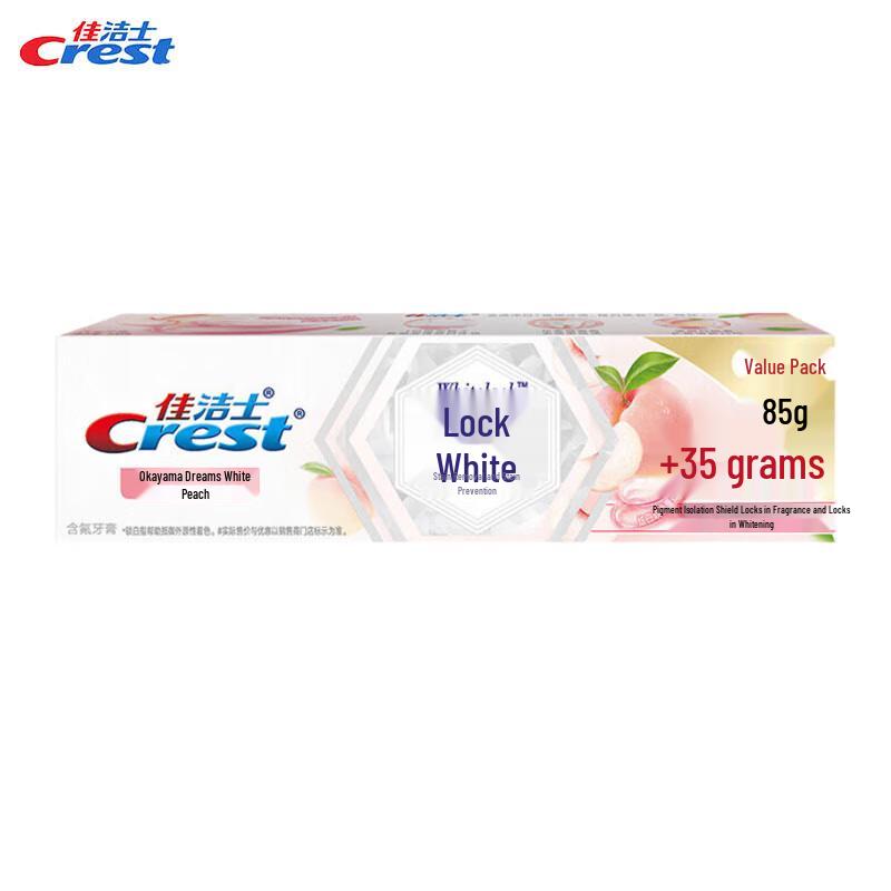 

Crest Whitening Toothpaste - White Peach Flavor Value Pack