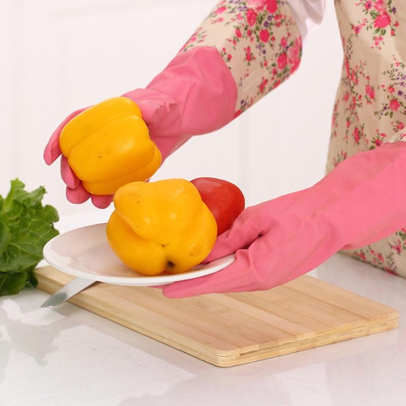 Kitchen Cleaning Gloves 1 Pairs Bowl Pot Spoon Shovel Dish Plate Cleaning