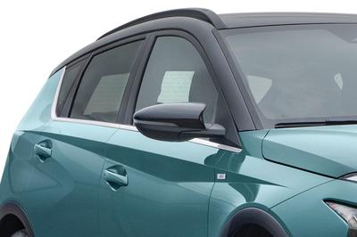 Lower Glass Moldings (8 Pcs, Stainless Steel) Carmos - Turkish Steel for Hyundai Bayon