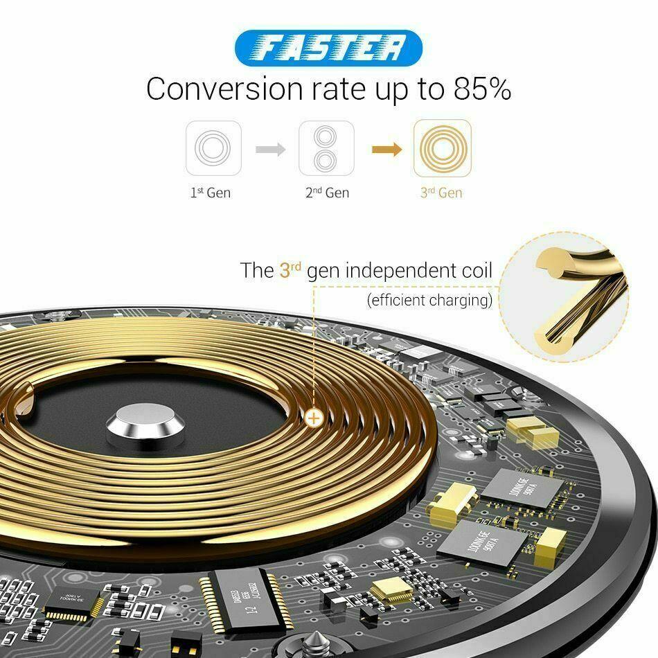 120W Fast Wireless Charger for iPhone 15 14 13 12 11 Desktop Wireless Charging Pad for Samsung S22 S21 S20  P40 P30 P20