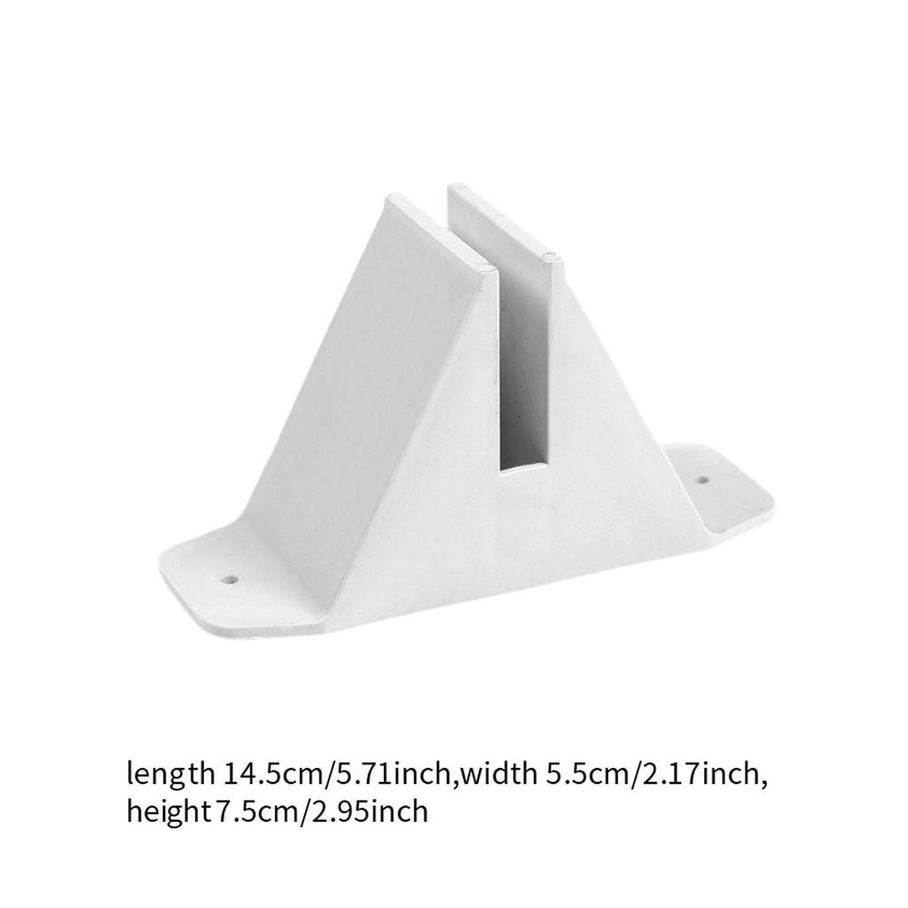 Dog Gate Panel Stand Triangular Reinforcement Pet Door Barrier Fitting for Puppy Fence Indoor Use