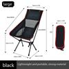 Outdoor Camping Chair Folding Beach Chair Portable Leisure Travel BBQ Fishing Moon Chairs Detachable Picnic Outdoor Furniture