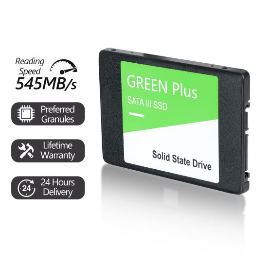 SATA III 2.5-inch SSD R/W Speed Up To 545MB/s 530MB/s 1/2/4TB Internal Solid State Drive Compatible with PC Computer Desktop Laptop