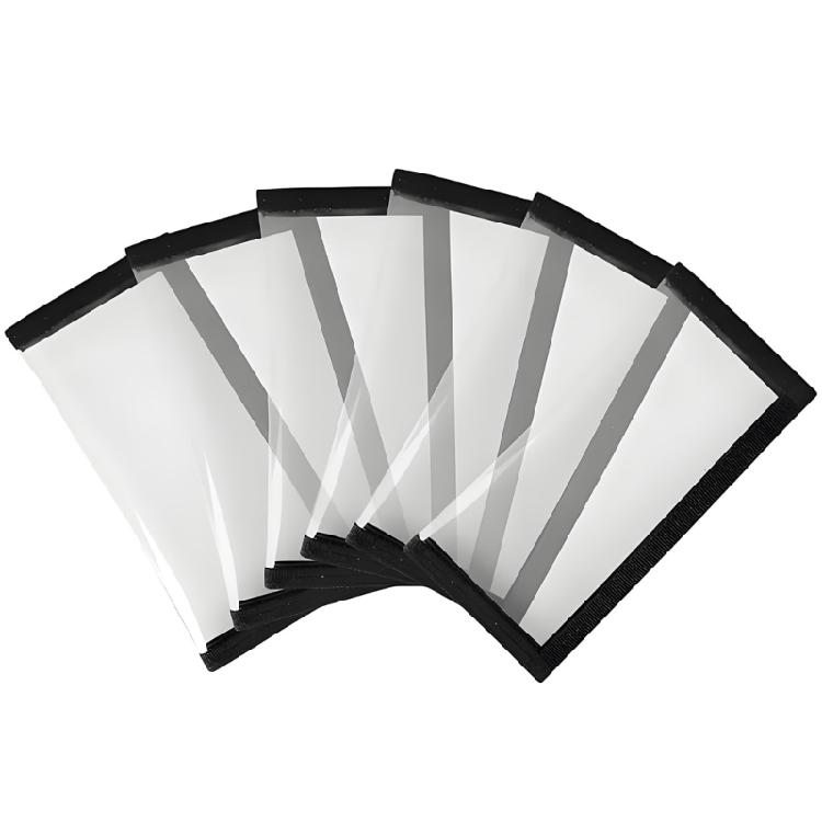6Pcs Clear Baits Cover Fishing Lure Wrap Clear PVC Lure Cover Baits Gloves Fish Hook Storage Protectors Easy to Use
