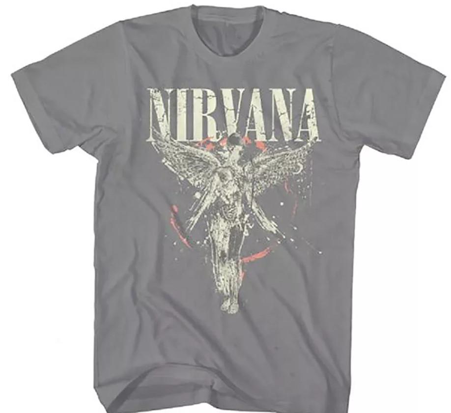 

NIRVANA T-Shirt In Utero New Rock Tee S-25XL DO409 Unisex T-Shirt L