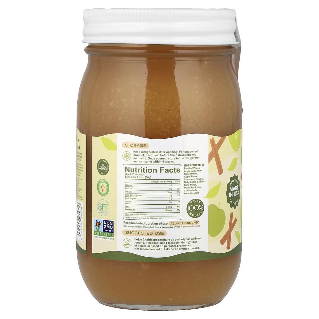 Natural Superfoods from the Sea, Apple & Cinnamon Flavor, 473 Ml (16 Fl Oz)