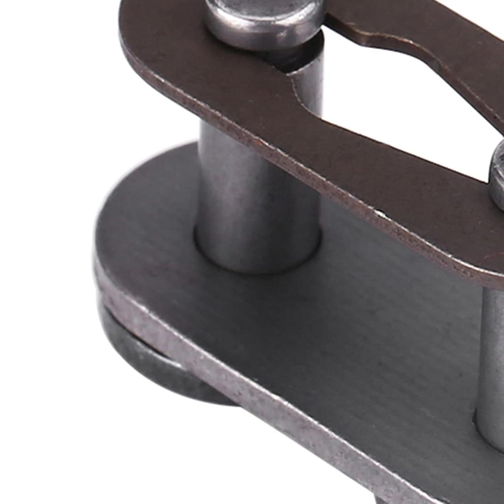 Master Link Chain, 5 Set 415 Carbon Steel Master Link Polished for Motorized Bike Parts for 2 Stroke Motorcycle and Motorized Bike Easy Installation