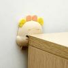 2Pcs Cartoon Door Stopper Wall Protector Quiet Shock Absorbing Door Stops Wall Shield Cushion Soft Adhesive Wall Bumper Guard for Door Handle Knob