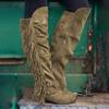 Dames Retro Vetersluiting Lange Laarzen Franje Vintage Knie Vetersluiting Lange Laars Vrouw Winter Mode Katoen Warm Sneeuwschoenen Met Kwastje