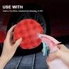 2 Pack Large Tire Shine Applicator Pad, Tire Hex Grip Applicator, Tire Shine Car Detailing Foam Sponge Tool, Reusable Car Cleaning Supplies After Car