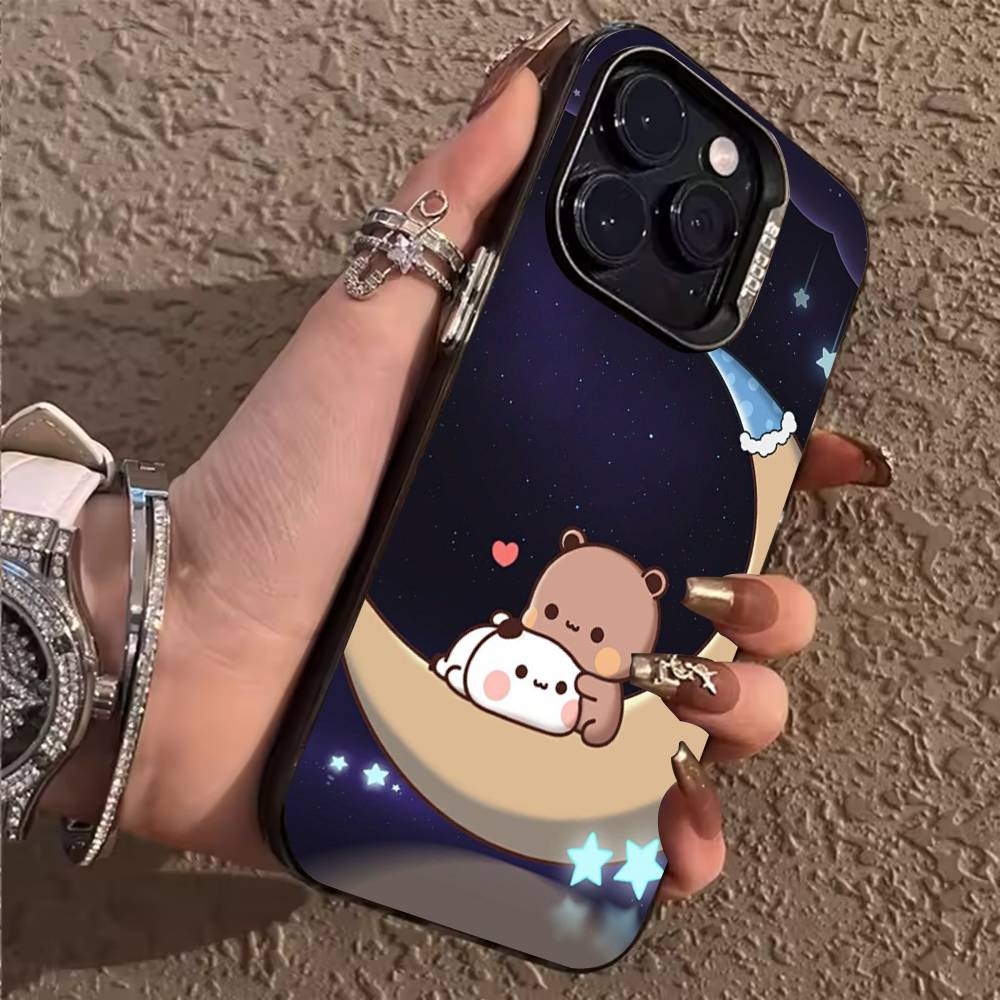 D-DUDU B-BUBU Phone Case For iPhone 17,16,15,14,13,12,11,Pro,X,Xs,MAX,Plus TPU Soft To Skin-friendly Cover