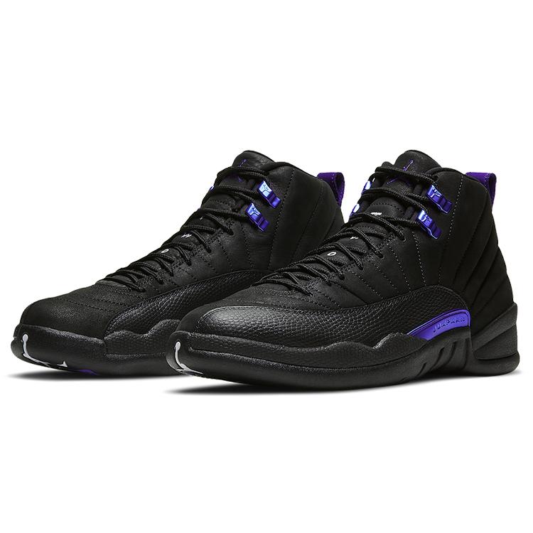 New JORDAN 12 Retro Black Dark Concord CT8013-005